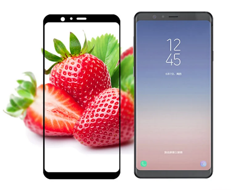 2 шт./лот полный охват Экран протекторы для samsung Galaxy A8 Star A9 царапинам Защитная
