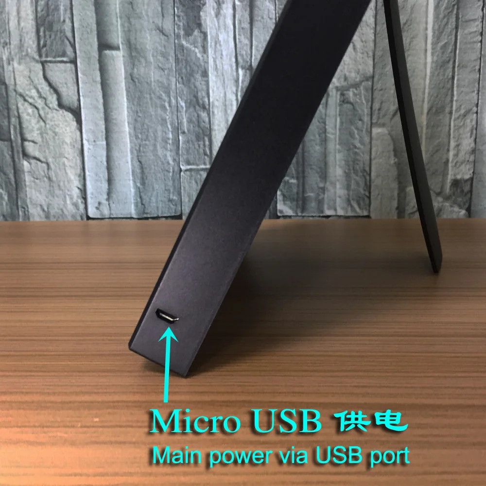 Удаленный Управление 7 цветов Изменение USB светодиодный ночник 3D стол визуальный индикатор Home Decor рождественские подарки Любовь Узел фоторамка
