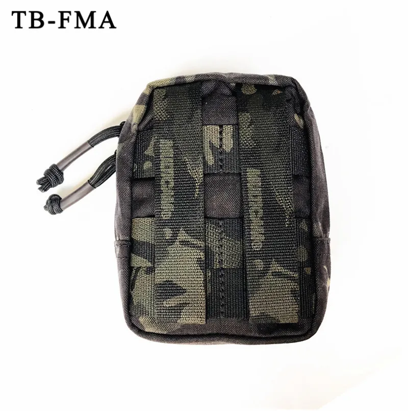 Новинка тактическая поясная сумка FMA Сумка Molle черная для охоты и страйкбола