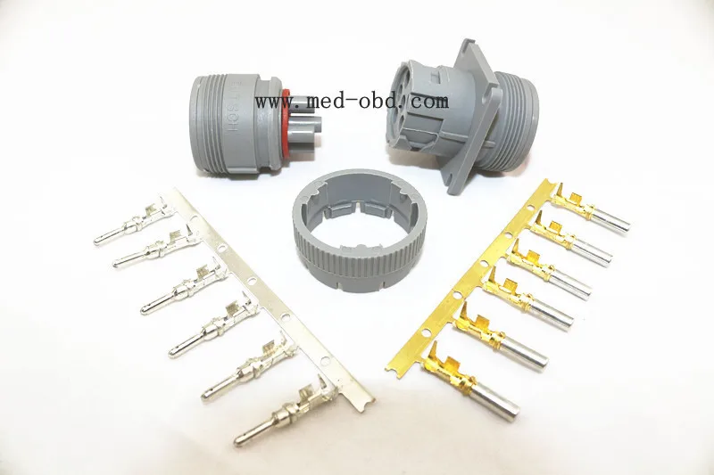 Deutsch РАЗЪЕМ J1708 6pin разъем OBD2 кабель|cable connector|cable 6pincable obd2 |