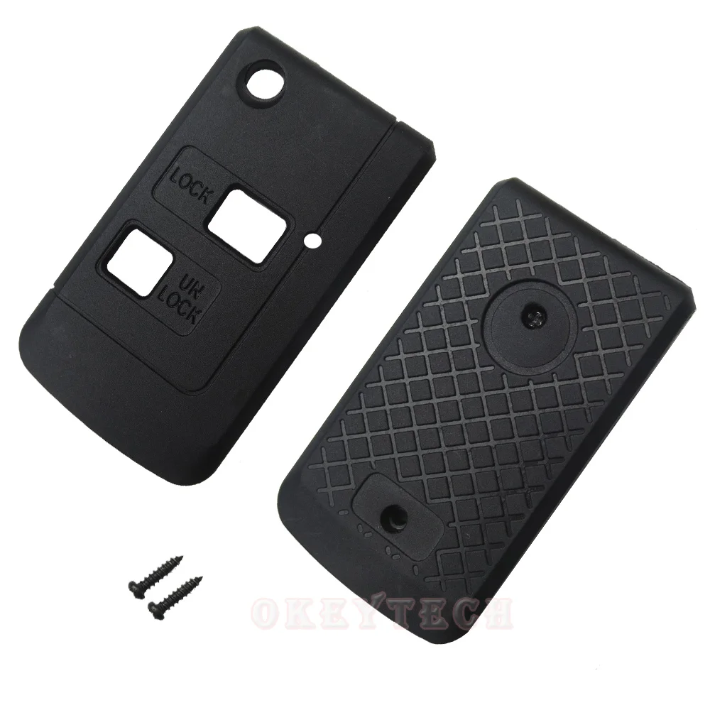 Модифицированный чехол для автомобильного ключа OkeyTech с 2 кнопками складной