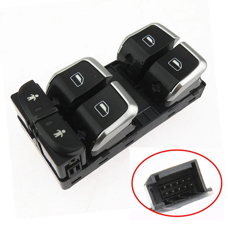 

Car Auto Electric Power Panel Window Master Control Switch for A6 Allroad Quattro S6 C7 A7 A8 S8 TT R8 RS6 RS7 RSQ3 4GD 959 851B