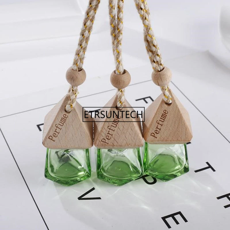 Car Perfume Bottle Car-styling for Essential Oils Pendant Hanging Glass F1825 | Красота и здоровье