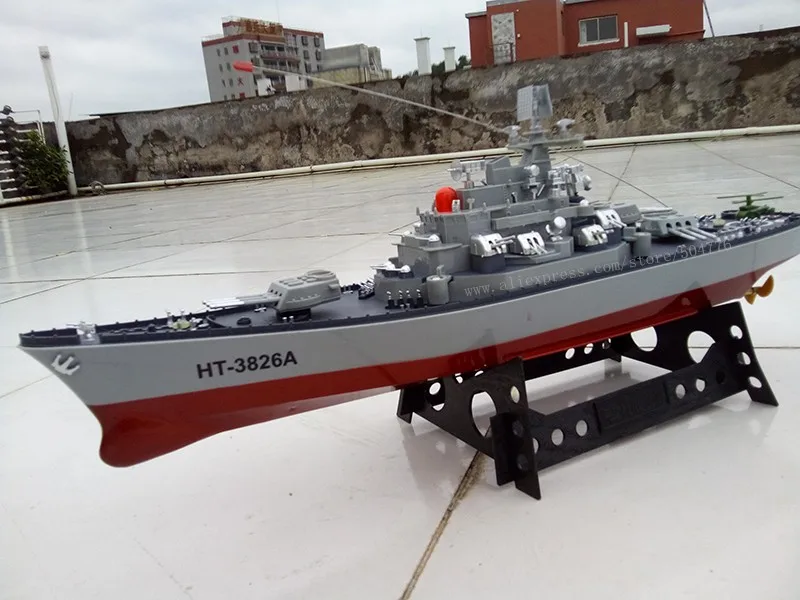 1/250 Радио пульт дистанционного управления линкор радиоуправляемые игрушечные лодки для детей