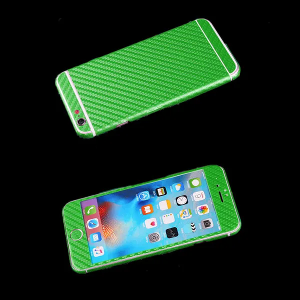 Виниловые 3D наклейки из углеродного волокна для apple iphone 7 plus 6 S телефона на весь