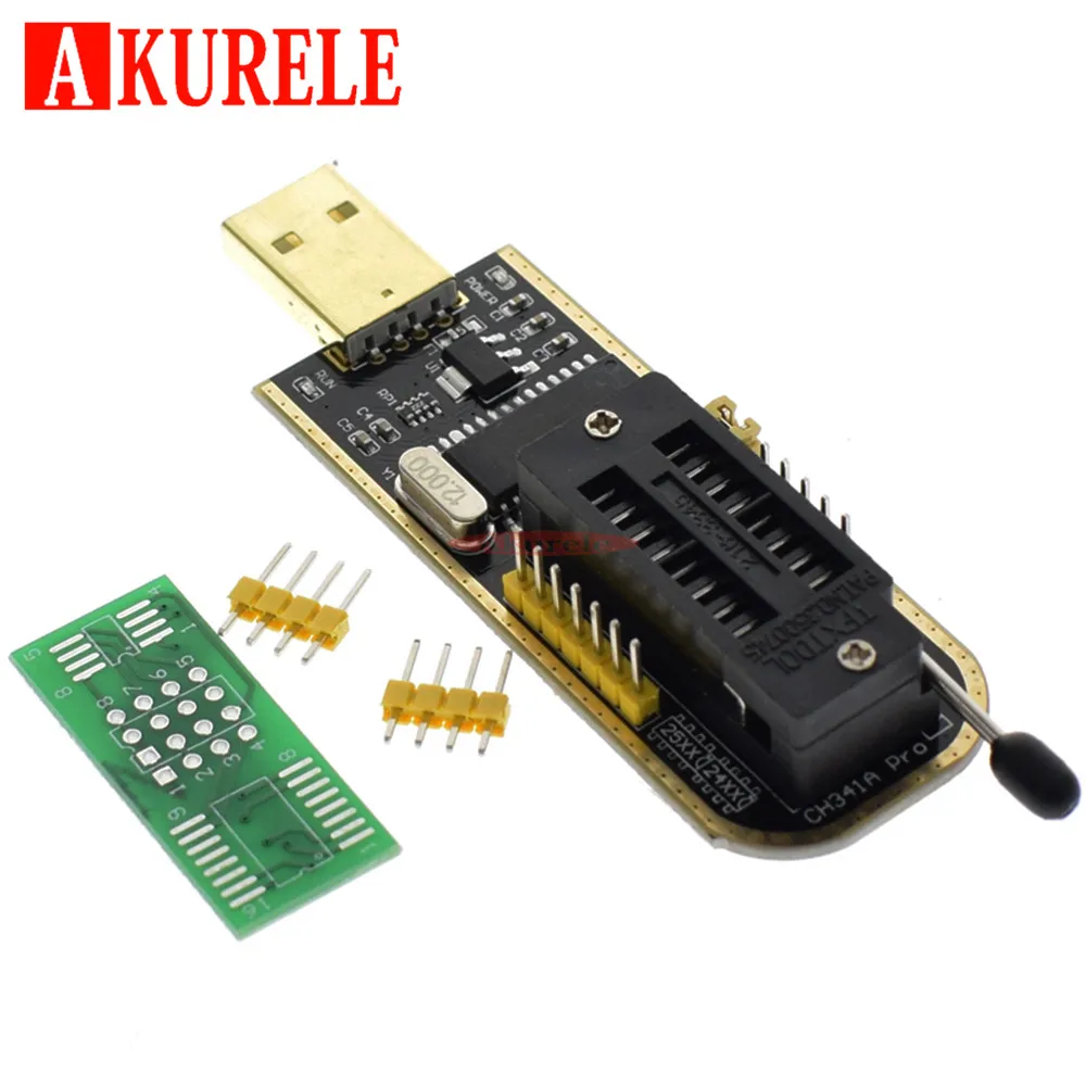 10 шт. USB ПРОГРАММАТОРЫ CH340 CH340G CH341 CH341A 24 25|module|module usb |