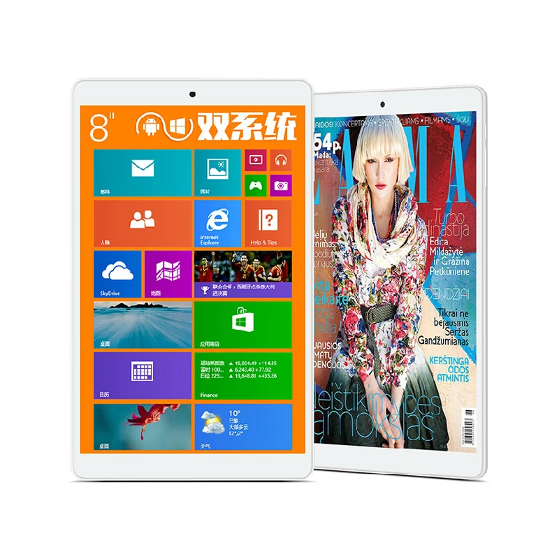 Оригинал 8 &quotTeclast X80HD Anriod 4.4 &amp Windows 10 Двойной Загрузки Tablet PC Z3735F 1280x800 пикселей IPS