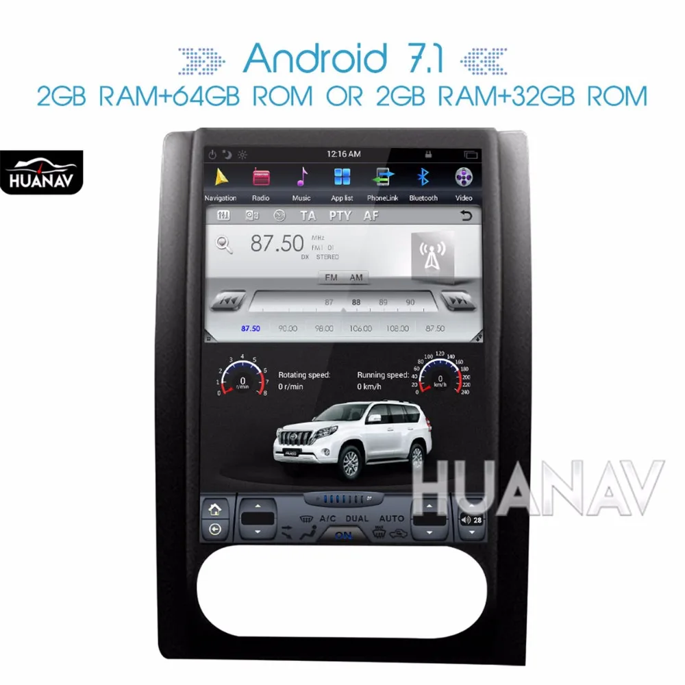 Tesla автомобильный DVD мультимедийный плеер gps навигация для NISSAN X-TRAIL Qashqai Rogue 2007-2012 Android 7,1 10,4 Большой ips экран