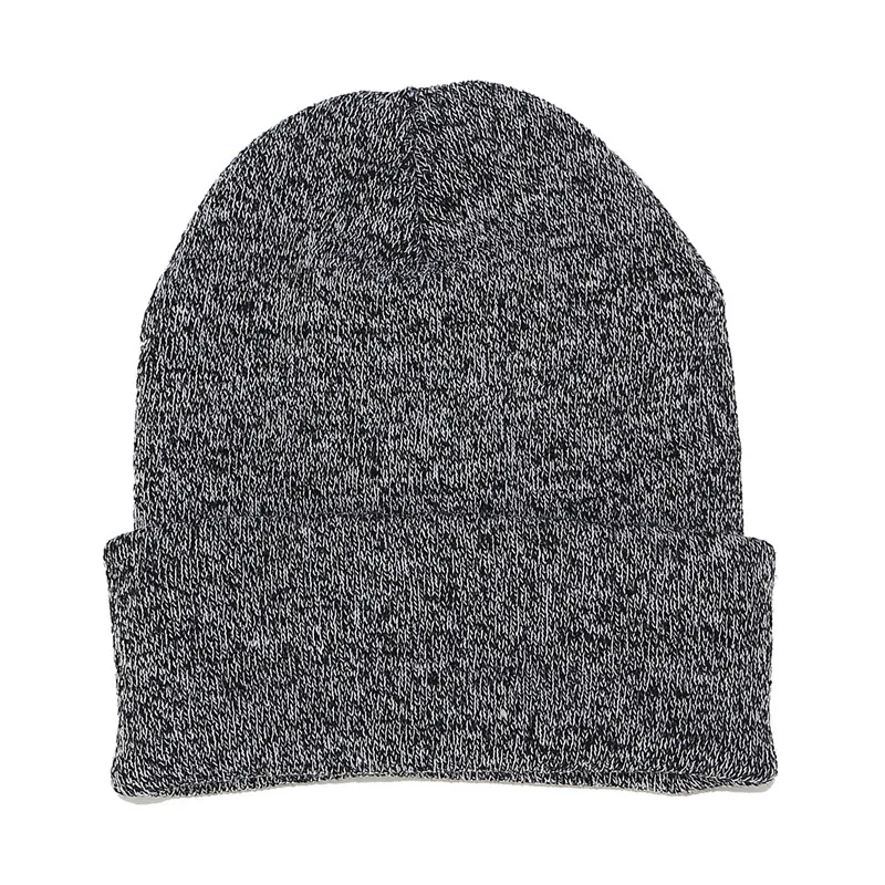 Зимние шапки для женщин 2018 модная теплая шапка мужская вязаная Skullies Beanies