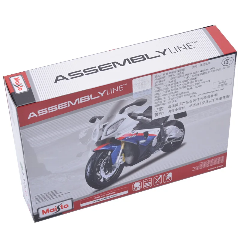 1:12 литье под давлением игрушечный сплав S1000rr модель мотоцикла игрушки автомобиль