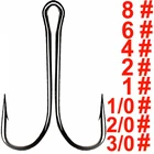 Двойной рыболовный крючок для вязания мушек, 20 шт. или 50 шт., двойной крючок для приманки на окуня, Размер 1, 2, 4, 6, 8, 10, 20, 30, Рыболовный инструмент