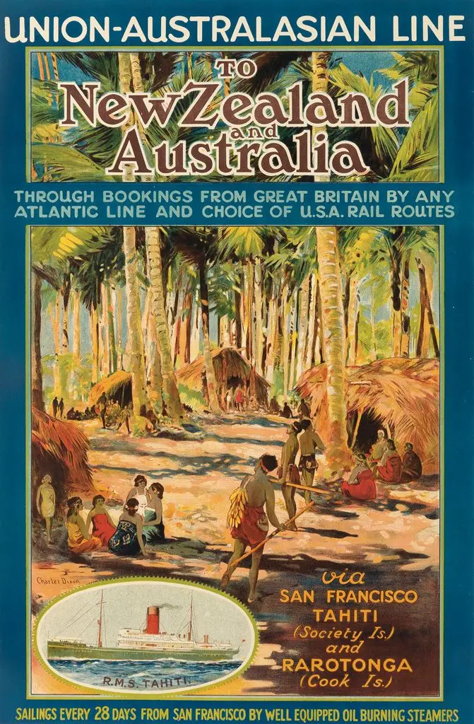 NZ New Zealand Apples Maori Travel Retro Vintage Kraft Poster Canvas Painting DIY Wall Sticker Home Bar Posters Decoration Gift | Дом и сад