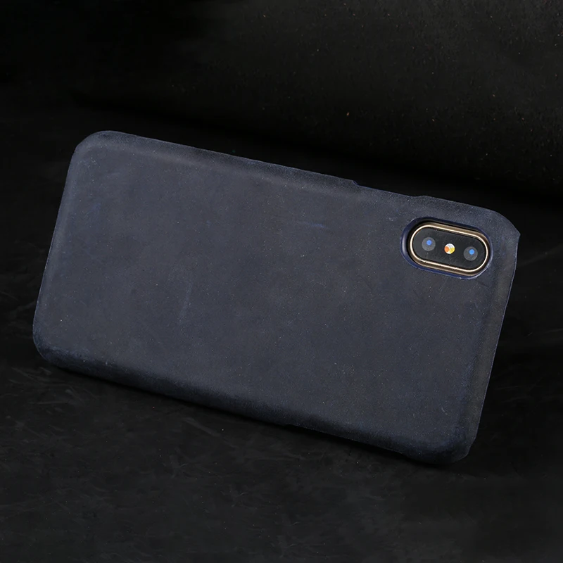 Wangcangli для IPhone X case ручной работы из натуральной коровьей кожи заказанный мобильный телефон чехол