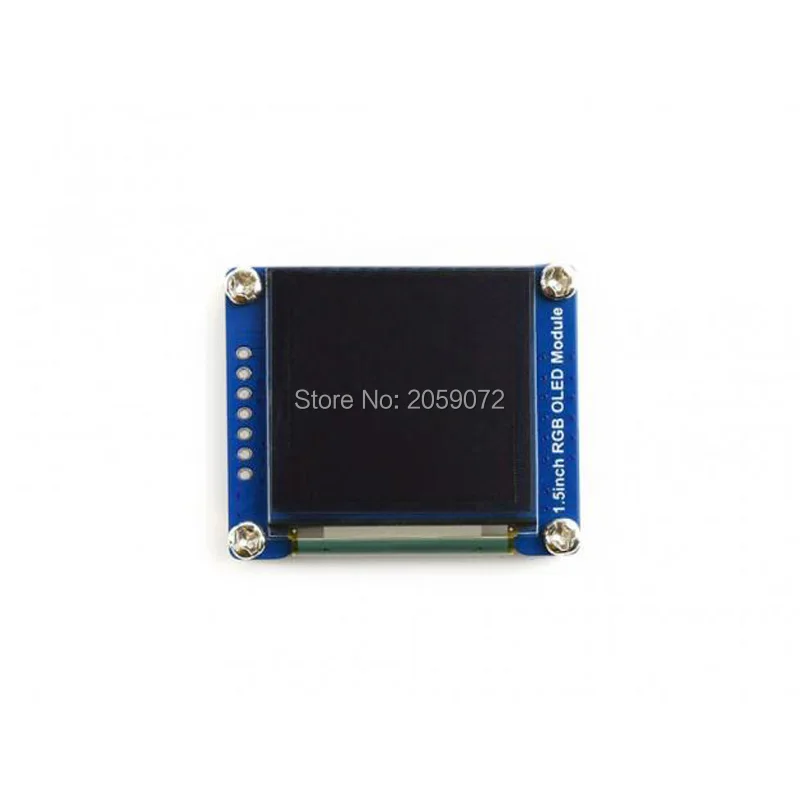 1 5 дюймовый дисплейный модуль OLED rgb 128x128 SPI/I2C 16 битный высокий цвет SPI