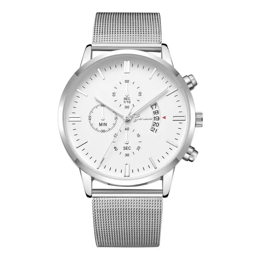 Reloj 2018 модные военные кварцевые мужские часы с большим циферблатом спортивные