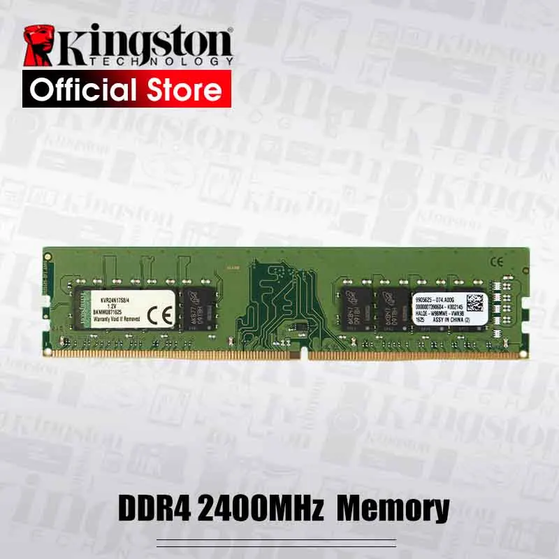 Оперативная память Kingston DDR4 2400 МГц 4 ГБ 8 16 1 2 в 288 Pin|memory desktop ddr3|desktop ddr3ram hyperx |
