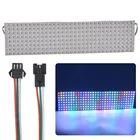 16*16 8*32 полноцветная панель DC5V WS2812B SK6812 WS2812 5050 RGB SMD гибсветодиодный светодиодная Пиксельная светильник ого цвета PCB