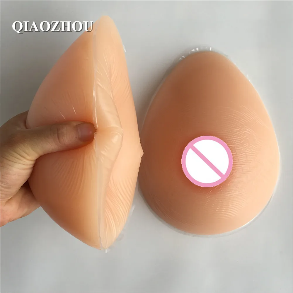 Реалистичная силиконовая искусственная грудь в форме капли воды 2800 г|breast