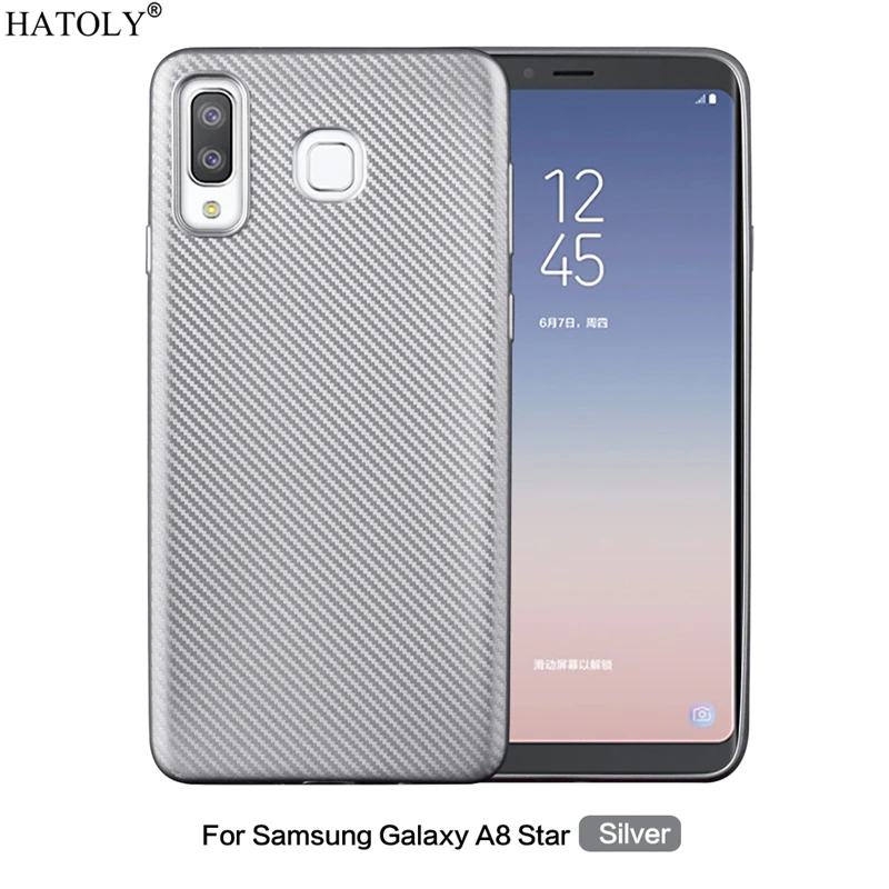 Для Samsung Galaxy A8 Star чехол мягкий силиконовый резиновый ТПУ для телефона |