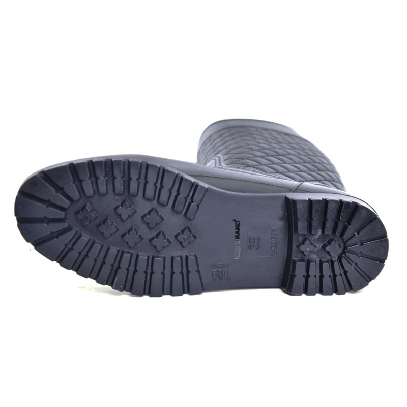 HEE GRAND/непромокаемые сапоги обувь на резиновой платформе 2017 г. Женские до колена