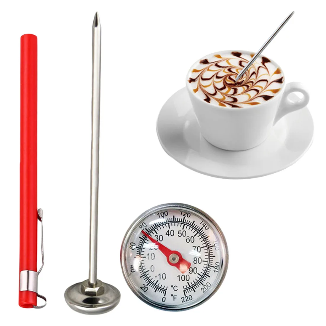Кухонный Термометр из нержавеющей стали кухонный прибор для измерения