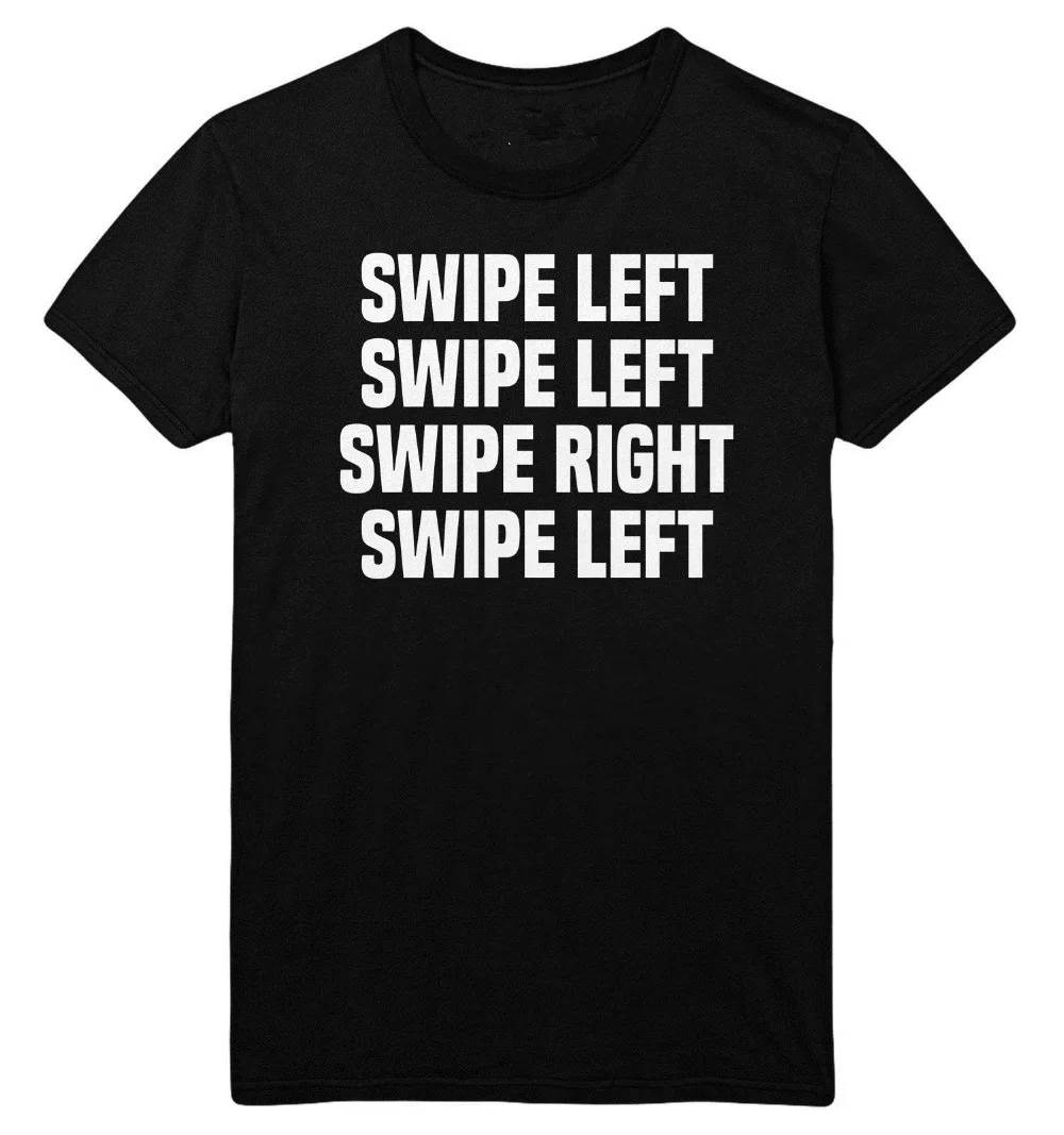 Проведите пальцем влево проведите по экрану вправо Футболка мужская Романтика