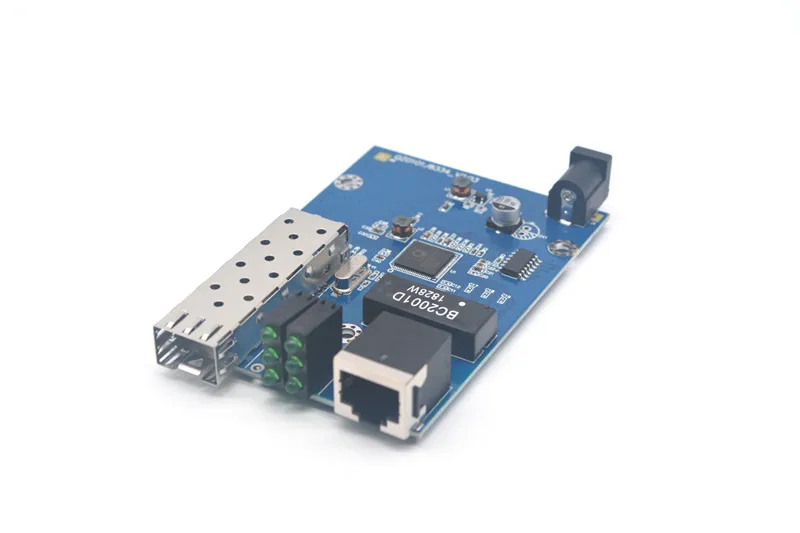 10/100/1000 м SFP гигабитный Волоконно Оптический Ethernet медиа конвертер печатной
