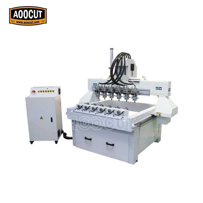 ДСП 1718 мульти шпиндель Aoocut деревянная мебель делая cnc маршрутизатор для