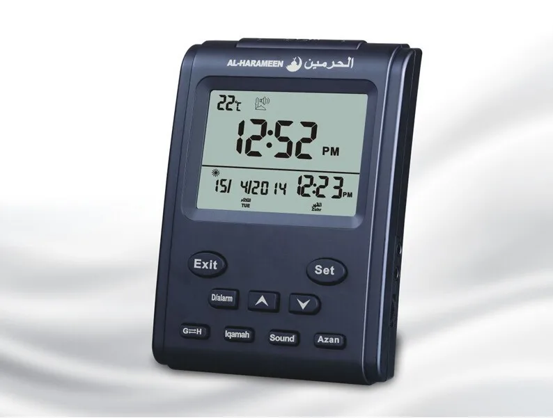 Исламский подарок для мусульманских азан настольные часы с напоминанием о