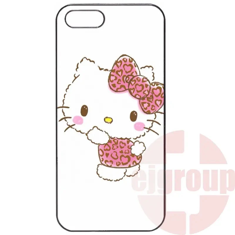 Прочный Жесткий Прекрасный Hello Kitty Для Apple iPhone 4 4S 5 5C SE 6 S 7 Плюс 4.7 5.5 iPod Touch |