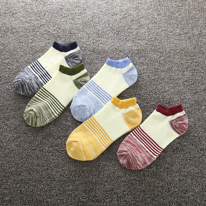 1 пара мужские короткие носки повседневные Летние Стильные Дышащие Модные