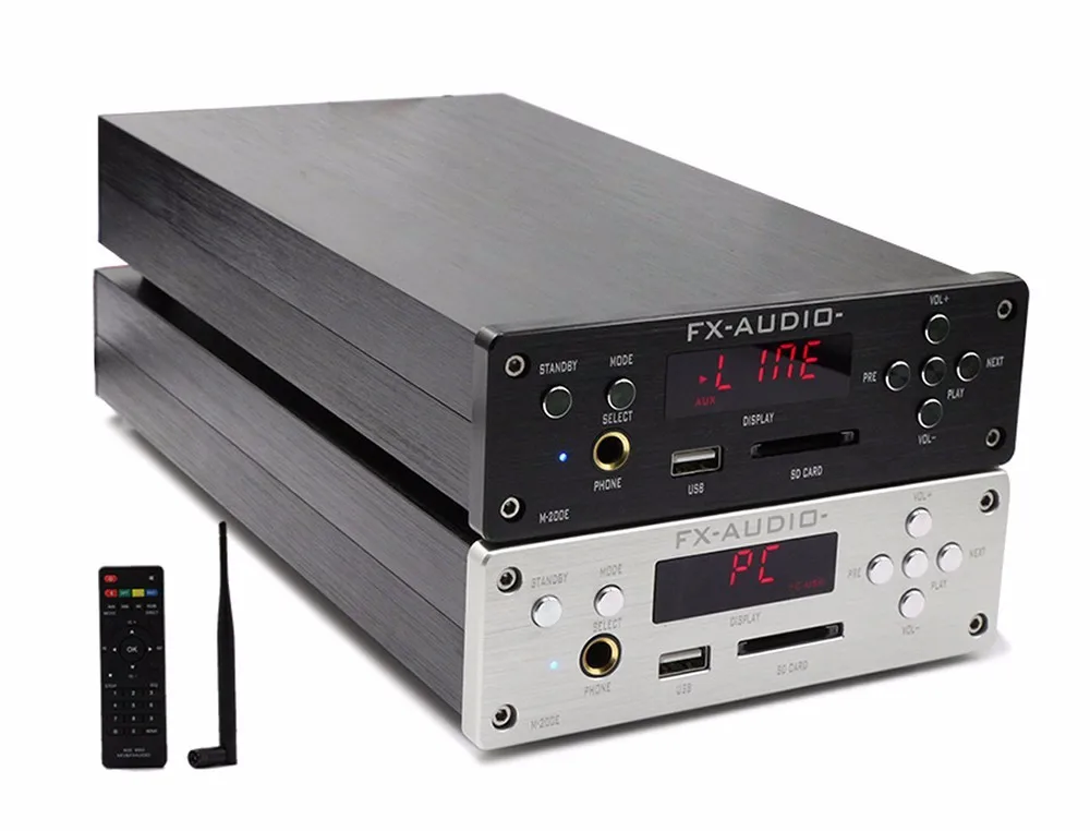 Оригинальная FX аудио M-200E неразрушающего Bluetooth 4 0 Поддержка usb SD карты Hifi мини