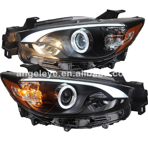 Накладка на головсветильник фару для Mazda CX-5 2013 2014 2015 2016 CX5 хромиров