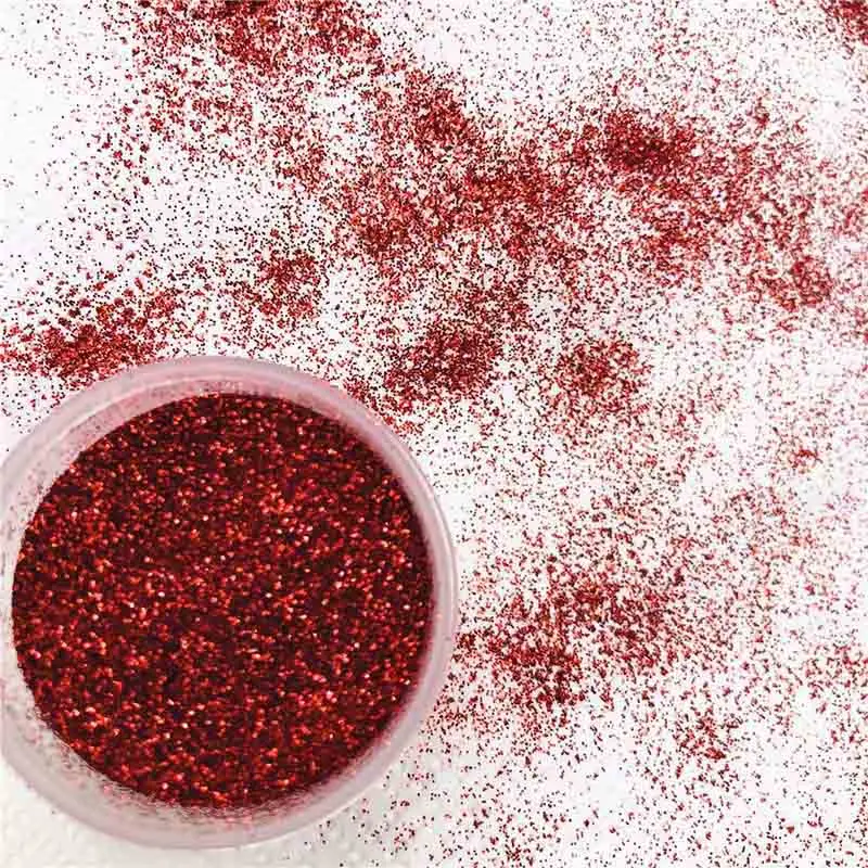 Red 18 г/компл. красочные блеском конфетти порошок для рукоделия мини женский пиджак с блестками и Красота свадебные аксессуары для воздушного шара украшения ко дню рождения - Цвет: Red
