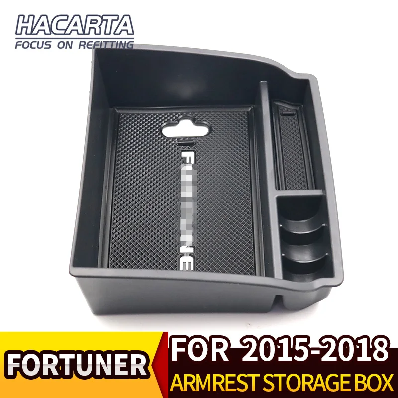 Подлокотник для хранения подходит Toyota Fortuner An160 2015 2018 Hilux revo rocco AN120 AN130 контейнер