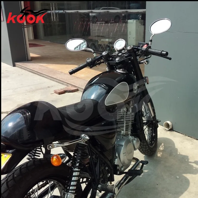 Хромированные мотоциклетные зеркала для Harley Davidson боковое зеркало заднего вида