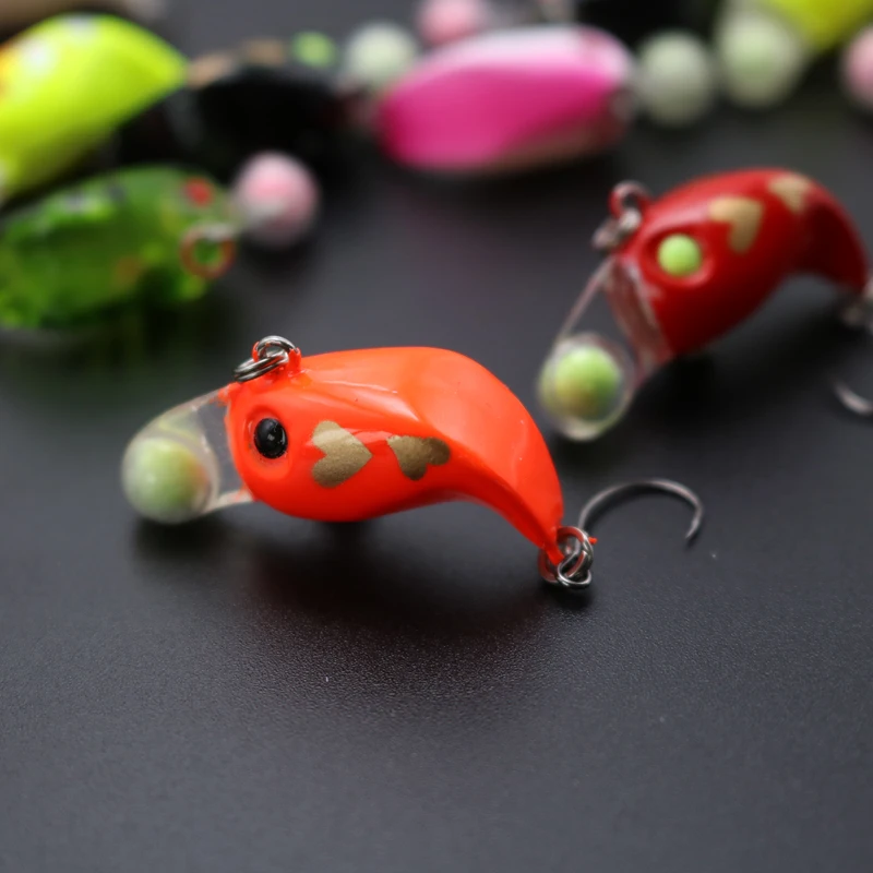 1 шт. рыболовные Тонущая приманка мини VIB Minnow 2 5 см 3g с функцией Маленькие