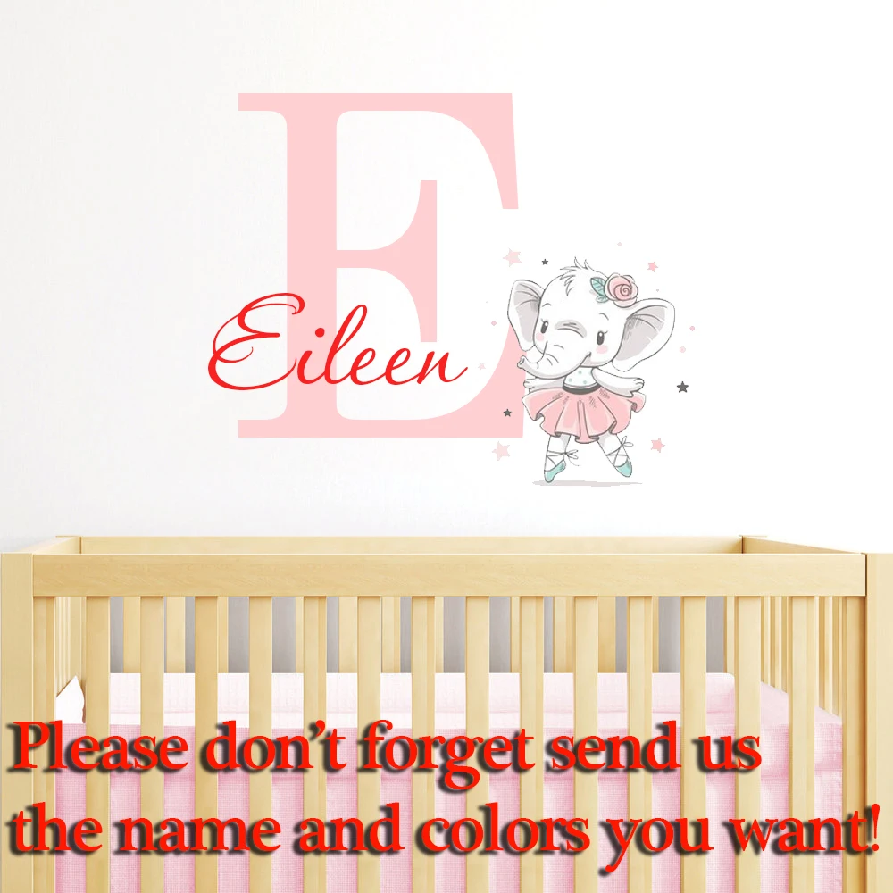 Dreamarts Personalized Name Wall Sticker DIY Stars Home Decor Nursery Kids Room Decals Removable Vinyl C36 | Дом и сад