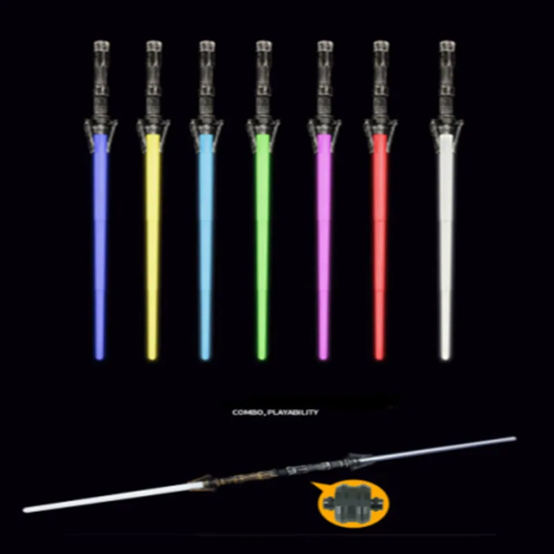 Акустооптическая наружная звезда световой меч Косплей Реквизит телескопическая