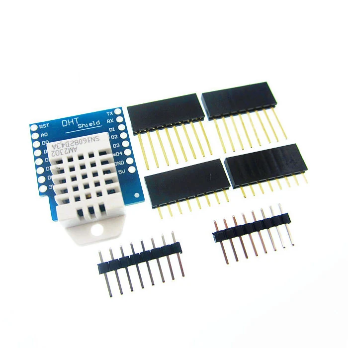 10 шт./лот DHT Pro щит для WeMos D1 mini DHT22 одношинный цифровой модуль датчика температуры и