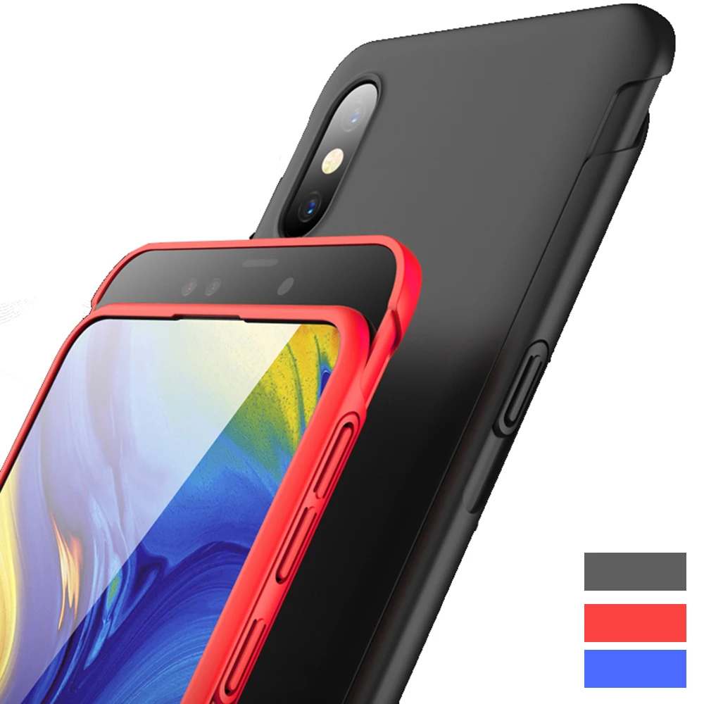Чехол mix 3 для xiaomi Mix3 чехол телефона 360 бампер полная задняя крышка Роскошный
