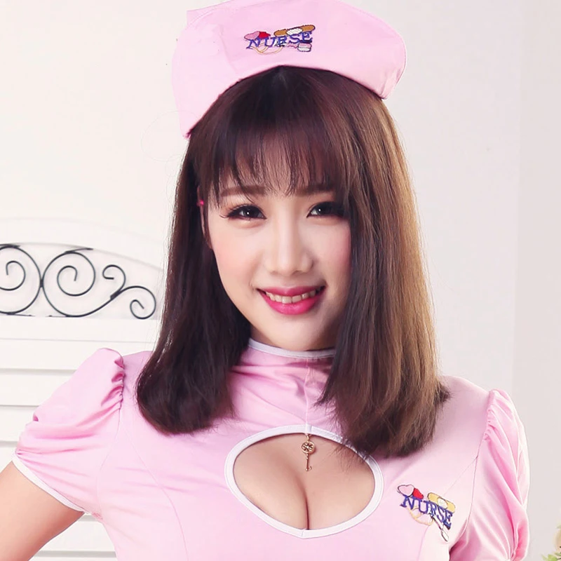 Новый женский новый сексуальный костюм медсестры для Косплей комплект дамское