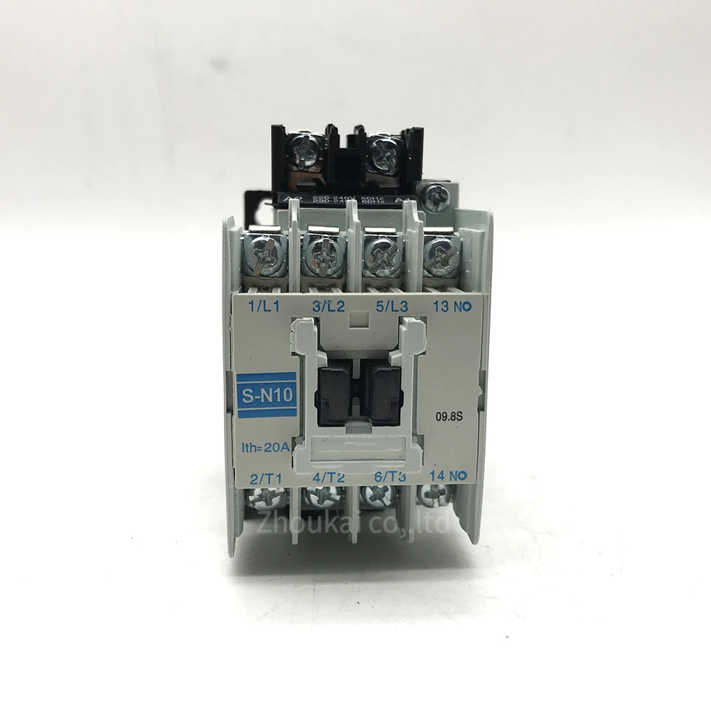 S-N10 220 V380V 20a магнитный контакт переменного тока S-n10 переменного тока трехфазный контактный пускатель лифта
