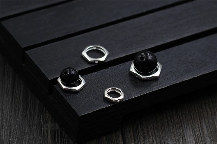 925 Sterling Silver Hexagon Separate Beads for DIY Bracelet Necklace Making Jewelry Accessories Findings | Украшения и аксессуары