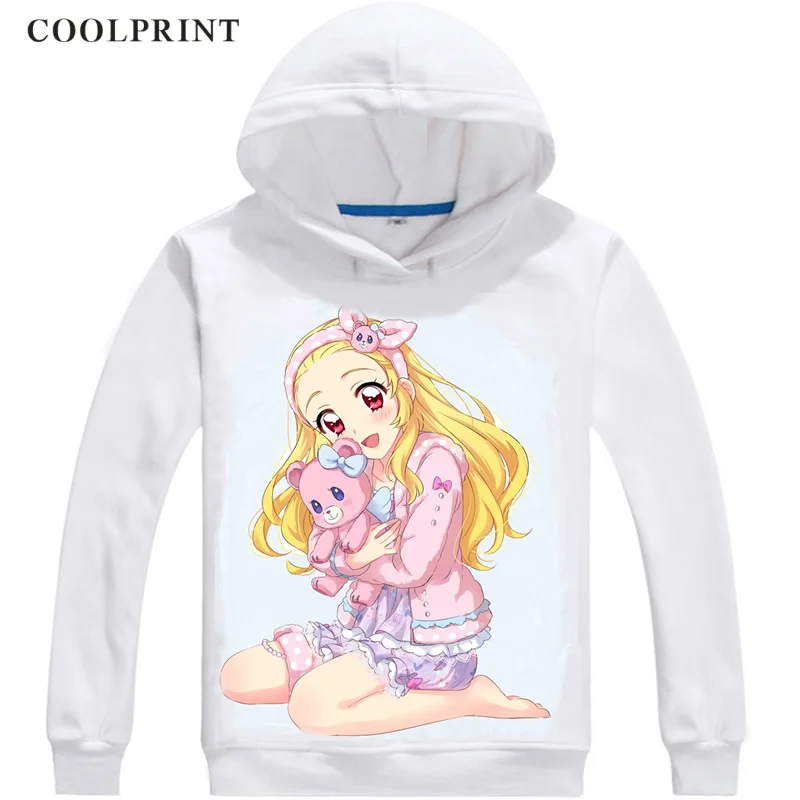 Толстовки Hoshimiya Ichigo толстовки с капюшоном разных стилей Aikatsu! для косплея Idol Data