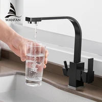 kitchen faucets deck mounted mixer tap 360 degree rotation with water purification features mixer tap crane for kitchen wf 0178