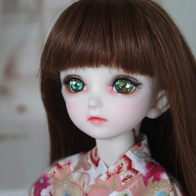 1 пара из пайеток нет зрачка 1/3 1/4 1/6 BJD глаза 14 мм 16 мм 18 мм акриловые SD куклы глаза для мягкого плюша; аксессуары для куклы игрушка