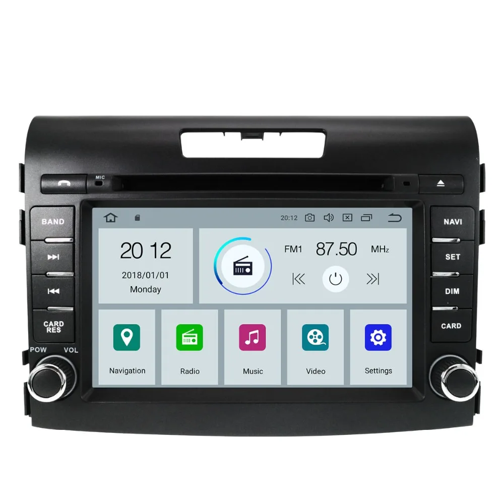 Aotsr Android 9 0 GPS навигация автомобильный dvd плеер для Honda CRV 2012 2016 мультимедиа 2 din радио