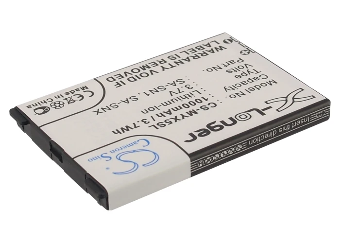 Cameron Sino Аккумулятор 1000 мАч 188973731 251165224 SA SNX для Sagem MYX3 MY X3 MYX3D MYX5 X5|Аккумуляторы