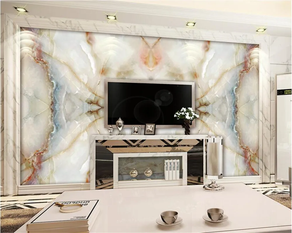 3D обои beibehang с мраморным рисунком HD мраморная фотография настенная плитка